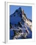 Snow Covered Peak in Cascade Range-Paul Souders-Framed Photographic Print