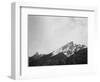 Snow Covered Peak "In [Grand] Teton National Park" Wyoming, Geology, Geological. 1933-1942-Ansel Adams-Framed Art Print