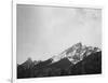 Snow Covered Peak "In [Grand] Teton National Park" Wyoming, Geology, Geological. 1933-1942-Ansel Adams-Framed Art Print