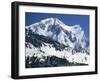 Snow Covered Peak of Annapurna in the Himalayas, Nepal-Nigel Callow-Framed Photographic Print