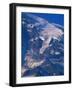 Snow Covered peak of Mount Rainier in the Cascade Mountain Range-Paul Souders-Framed Photographic Print