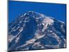 Snow Covered peak of Mount Rainier in the Cascade Mountain Range-Paul Souders-Mounted Photographic Print