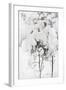 Snow-Covered Pine Saplings-Pekka Halonen-Framed Giclee Print