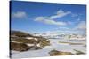 Snow Covered Plateau in the Jotunheimen National Park-Doug Pearson-Stretched Canvas