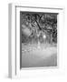 Snow Covered Promenade, Central Park-Walter Bibikow-Framed Photographic Print