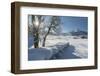 Snow-Covered Scenery, Bavaria, Germany-Rainer Mirau-Framed Photographic Print