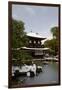 Snow-covered Silver Pavilion, Ginkaku-ji Temple, Kyoto, Japan, Asia-Damien Douxchamps-Framed Photographic Print