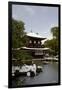 Snow-covered Silver Pavilion, Ginkaku-ji Temple, Kyoto, Japan, Asia-Damien Douxchamps-Framed Photographic Print