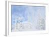 Snow Covered Trees, Riisitunturi National Park, Lapland, Finland-Peter Adams-Framed Photographic Print