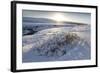 Snow-Covered Winter Landscape Near Gullfoss Waterfall, Iceland, Polar Regions-Lee Frost-Framed Photographic Print