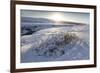 Snow-Covered Winter Landscape Near Gullfoss Waterfall, Iceland, Polar Regions-Lee Frost-Framed Photographic Print