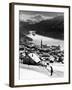 Snow-Covered Winter-Resort Village St. Moritz-Alfred Eisenstaedt-Framed Photographic Print