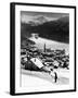 Snow-Covered Winter-Resort Village St. Moritz-Alfred Eisenstaedt-Framed Photographic Print