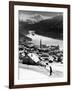 Snow-Covered Winter-Resort Village St. Moritz-Alfred Eisenstaedt-Framed Photographic Print