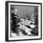 Snow-Covered Winter-Resort Village St. Moritz-Alfred Eisenstaedt-Framed Premium Photographic Print