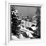 Snow-Covered Winter-Resort Village St. Moritz-Alfred Eisenstaedt-Framed Photographic Print