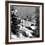 Snow-Covered Winter-Resort Village St. Moritz-Alfred Eisenstaedt-Framed Photographic Print