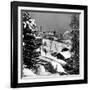 Snow-Covered Winter-Resort Village St. Moritz-Alfred Eisenstaedt-Framed Photographic Print