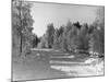 Snow Covering Countryside Northeast of Lake Ladoga-Carl Mydans-Mounted Photographic Print