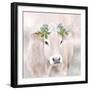 Snow Cow-Kim Allen-Framed Premium Giclee Print