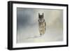 Snow Day for the Shepherd-Jai Johnson-Framed Giclee Print