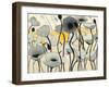 Snow Day Gray Flower-Shirley Novak-Framed Art Print