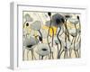 Snow Day Gray Flower-Shirley Novak-Framed Art Print