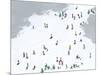 Snow Day - Slopes-Kristine Hegre-Mounted Giclee Print