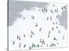 Snow Day - Slopes-Kristine Hegre-Stretched Canvas