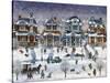 Snow Day-Bill Bell-Stretched Canvas