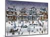 Snow Day-Bill Bell-Mounted Giclee Print