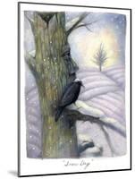 Snow Day-Art and a Little Magic-Mounted Giclee Print