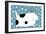 Snow Dog-Carla Martell-Framed Giclee Print