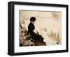 Snow Effect, 1880-Giuseppe De Nittis-Framed Premium Giclee Print