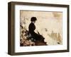 Snow Effect, 1880-Giuseppe De Nittis-Framed Premium Giclee Print