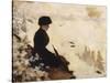 Snow Effect, 1880-Giuseppe De Nittis-Stretched Canvas