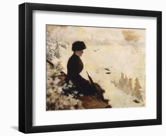 Snow Effect, 1880-Giuseppe De Nittis-Framed Giclee Print