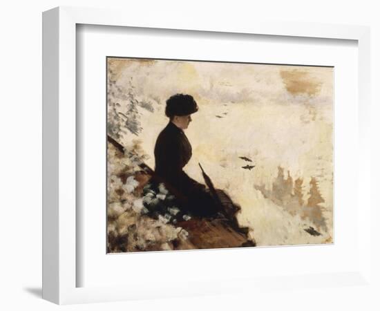 Snow Effect, 1880-Giuseppe De Nittis-Framed Giclee Print