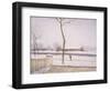 Snow Effect (Effet De Neige) C. 1880-1885-Alfred Sisley-Framed Giclee Print