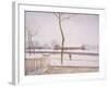 Snow Effect (Effet De Neige) C. 1880-1885-Alfred Sisley-Framed Giclee Print