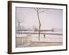 Snow Effect (Effet De Neige) C. 1880-1885-Alfred Sisley-Framed Giclee Print