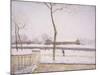 Snow Effect (Effet De Neige) C. 1880-1885-Alfred Sisley-Mounted Giclee Print