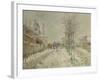 Snow Effect-Claude Monet-Framed Giclee Print