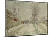 Snow Effect-Claude Monet-Mounted Giclee Print