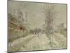 Snow Effect-Claude Monet-Mounted Giclee Print