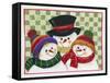 Snow Family II-Beverly Johnston-Framed Stretched Canvas
