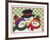 Snow Family II-Beverly Johnston-Framed Giclee Print