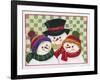 Snow Family II-Beverly Johnston-Framed Giclee Print