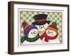 Snow Family II-Beverly Johnston-Framed Giclee Print