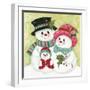 Snow Family-Beverly Johnston-Framed Premium Giclee Print